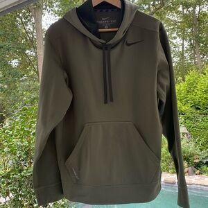 NIKE Kahki green hoodie nice shape